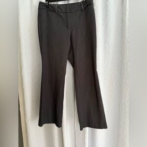 LOFT(8p)-Dark Gray Curvy dress trousers Pants